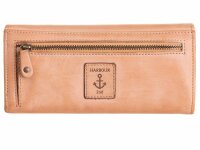Harbour 2nd Damengeldbörse Marina aus gewaschenem Leder caramel