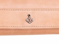 Harbour 2nd Damengeldbörse Marina aus gewaschenem Leder caramel
