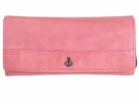Harbour 2nd Damengeldbörse Marina aus gewaschenem Leder flamingo