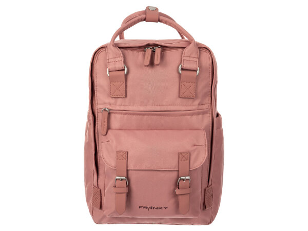 Franky RS52-L Freizeit Rucksack Daypack mit Laptopfach rose