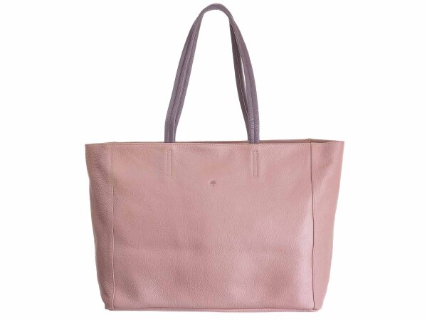 Prato LM K33-P Asif Rindleder geprägt Shopper light rose/mid grey