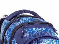 2 be Schulrucksack 66320 Ergo School Backpack Blue 055