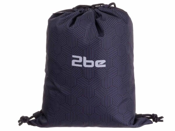 2 be Sportbeutel 62110 String Bag GYM Black 032
