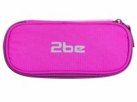 2 be 4 tlg. Schulrucksack-Set mit Ergo School Backpack, Turnbeutel, Schlamperbox, Regencape Fuchsia