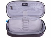 2 be 4 tlg. Schulrucksack-Set mit Ergo School Backpack, Turnbeutel, Schlamperbox, Regencape Black
