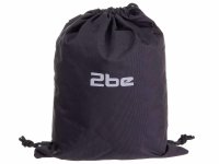 2 be 4 tlg. Schulrucksack-Set mit Ergo School Backpack, Turnbeutel, Schlamperbox, Regencape Black