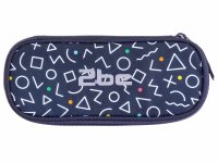 2 be 4 tlg. Schulrucksack-Set mit Ergo School Backpack, Turnbeutel, Schlamperbox, Regencape Navy