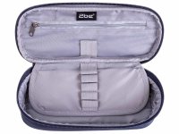 2 be 4 tlg. Schulrucksack-Set mit Ergo School Backpack, Turnbeutel, Schlamperbox, Regencape Navy