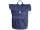 Franky Kurierrucksack Stadtrucksack Backpack ca. 21,6 Liter, 35 x 44 x 15 cm (B x H x T) - RS73-darkblue