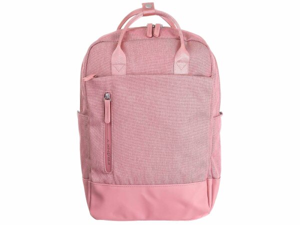 Franky Rucksack Cityrucksack Freizeitrucksack ca. 17,4 Liter, 32 x 40 x 14 cm (B x H x T) - RS62-F rose