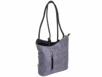 Hernan 2 in 1 Handtasche Rucksack ca. 5,4 Liter, 27 x 25...