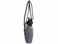 Hernan 2 in 1 Handtasche Rucksack ca. 5,4 Liter, 27 x 25 x 8 cm (B x H x T) - HB0245-grau