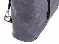 Hernan 2 in 1 Handtasche Rucksack ca. 5,4 Liter, 27 x 25 x 8 cm (B x H x T) - HB0245-grau