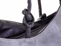 Hernan 2 in 1 Handtasche Rucksack ca. 5,4 Liter, 27 x 25 x 8 cm (B x H x T) - HB0245-grau