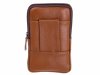 Red Point Handytasche Hüfttasche Gürteltasche ca. 0,5 Liter, 10 x 16 x 3 cm (B x H x T) - 20010-braun
