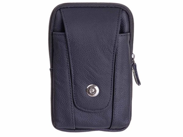 Red Point Handytasche Hüfttasche Gürteltasche ca. 0,5 Liter, 10 x 16 x 3 cm (B x H x T) - 20010-schwarz