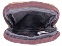 Red Point Gürteltasche Hüfttasche Handytasche ca. 0,4 Liter, 9 x 15 x 3 cm (B x H x T) - 19258-braun