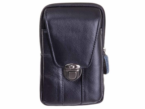 Red Point Gürteltasche Hüfttasche Handytasche ca. 0,4 Liter, 9 x 15 x 3 cm (B x H x T) - 19258-schwarz