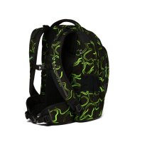satch pack Schulrucksack Produkt Update  SAT-SIN-001-9SG Green Supreme