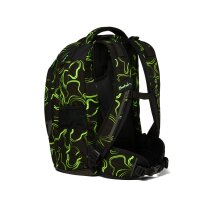 satch pack Schulrucksack Produkt Update  SAT-SIN-001-9SG Green Supreme