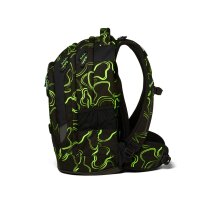 satch pack Schulrucksack Produkt Update  SAT-SIN-001-9SG Green Supreme
