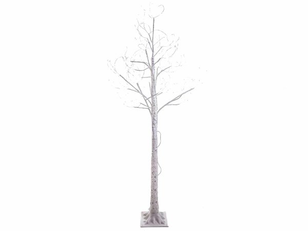 Noor Living Eco LED Baum 156 LED Birkenoptik warmweißes Licht
