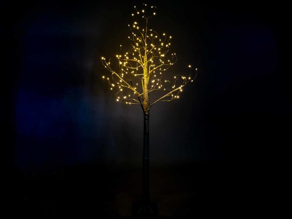 NEWNEN LED Baum Lichter, Baum Lampe Verstellbare Äste, Birke