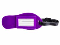 Cepewa Kofferanhänger 80915 FlipFlop-Design Adressanhänger Gepäckanhänger lila