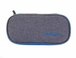 Franky 621-2 Effekt Pencilcase Schlampermäppchen grey/blue
