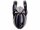 Brillenetui Hartschalenetui Brillenbox Hardcase im Handtaschen-Design 086019  schwarz Lack