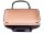 Brillenetui Hartschalenetui Brillenbox Hardcase im Handtaschen-Design 086019  schwarz Lack