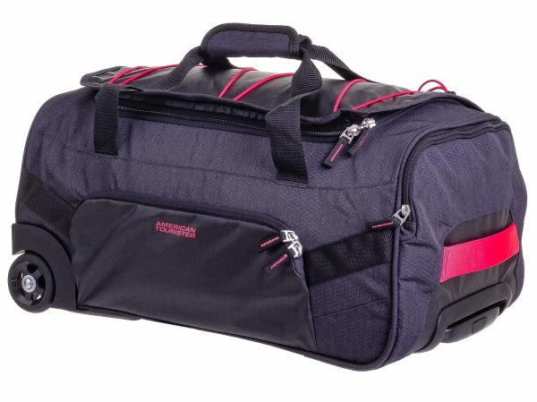 American Tourister Road Quest Duffel/Wheel 55 cm 16G013-038 Graphite/Pink