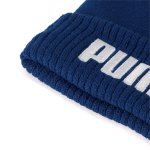 Puma Small World Pom-Pom Kinder Mütze Beanie 024073 Blazing Blue