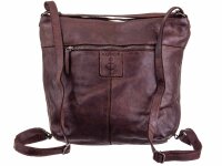 Harbour 2nd Cayenne 2in1 Umhängetasche und Rucksack B3.113 darkbrown