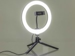Grundig Selfie-Ringleuchte auf Standfuß ca. 25cm 120LED 11 Helligkeiten