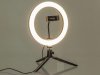 Grundig Selfie-Ringleuchte auf Standfuß ca. 25cm 120LED 11 Helligkeiten
