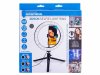 Grundig Selfie-Ringleuchte auf Standfuß ca. 25cm 120LED 11 Helligkeiten