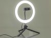 Grundig Selfie-Ringleuchte auf Standfuß ca. 25cm 120LED 11 Helligkeiten