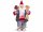Edco Weihnachtsmann Santa 01253 ca. 30 cm rot / weiss