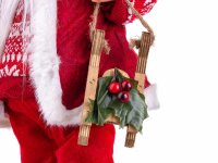 Edco Weihnachtsmann Santa 01257 ca. 41 cm rot / weiss