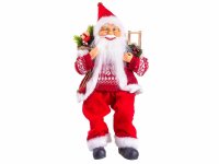 Edco Weihnachtsmann Santa sitzend Kantenhocker  01258 ca....