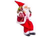 Edco Weihnachtsmann Santa sitzend Kantenhocker  01258 ca....