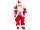 Edco Weihnachtsmann Santa sitzend Kantenhocker  01258 ca. 46 cm rot / weiss