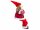Edco Weihnachtsmann Santa sitzend Kantenhocker  01258 ca. 46 cm rot / weiss