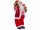 Edco Weihnachtsmann Santa 01260 ca. 61 cm rot / weiss