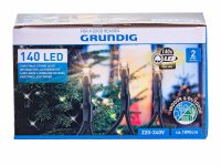 Grundig LED-Kette 140 LED 08624 ca. 18,9 cm weiss