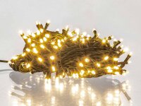Grundig LED-Weihnachts-Lichtetkette 140 LED 08624 warmweiß mit Funktion Modus