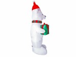 Edco aufblasbarer Weihnachts-Bär  09550 ca. 2,4 m hoch