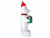 Edco aufblasbarer Weihnachts-Bär  09550 ca. 2,4 m hoch