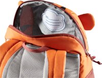 Deuter Kikki 8 Liter Kinderrucksack 3610423 mandarine-redwood